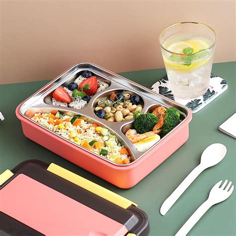 3 layer stainless steel lunch box|stainless steel lunch box for adults.